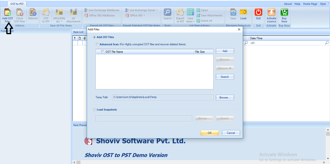 Convert OST to PST