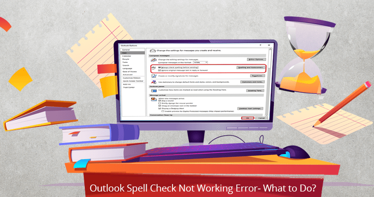 outlook spell check not working mac