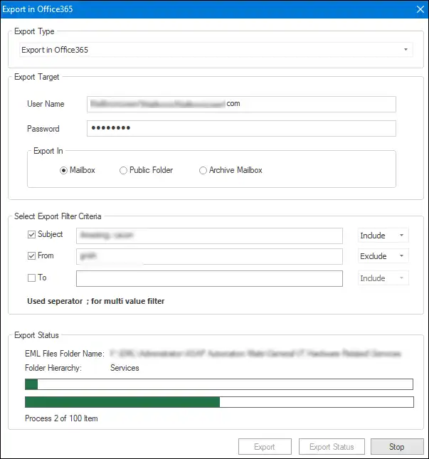 9-Migrate Windows Live Mail to Office 365
