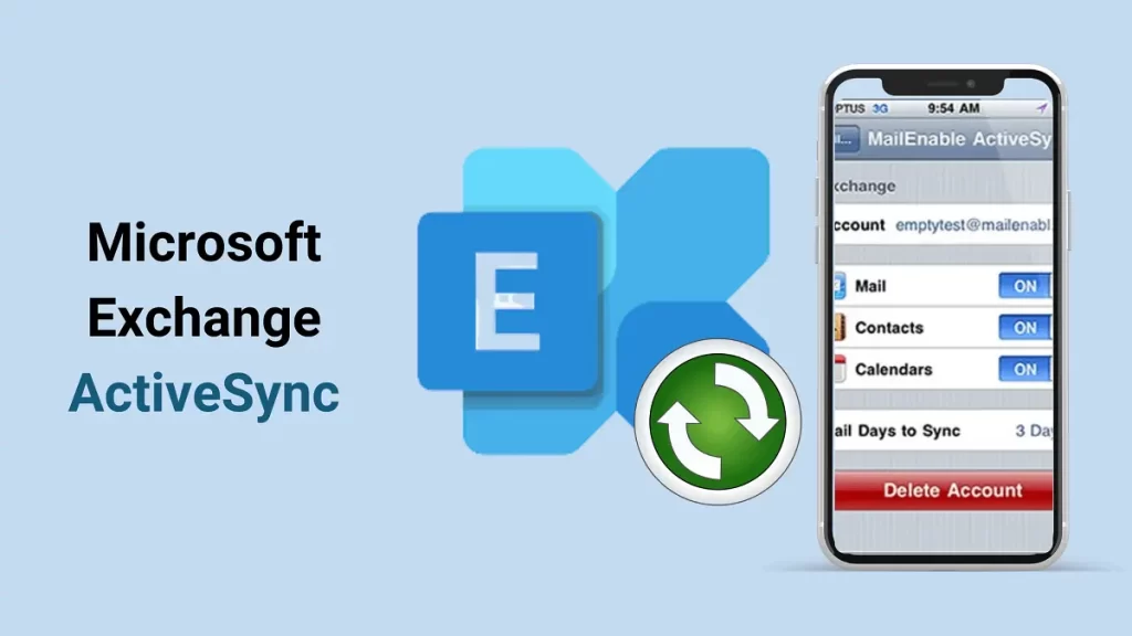 Exchange ActiveSync banner