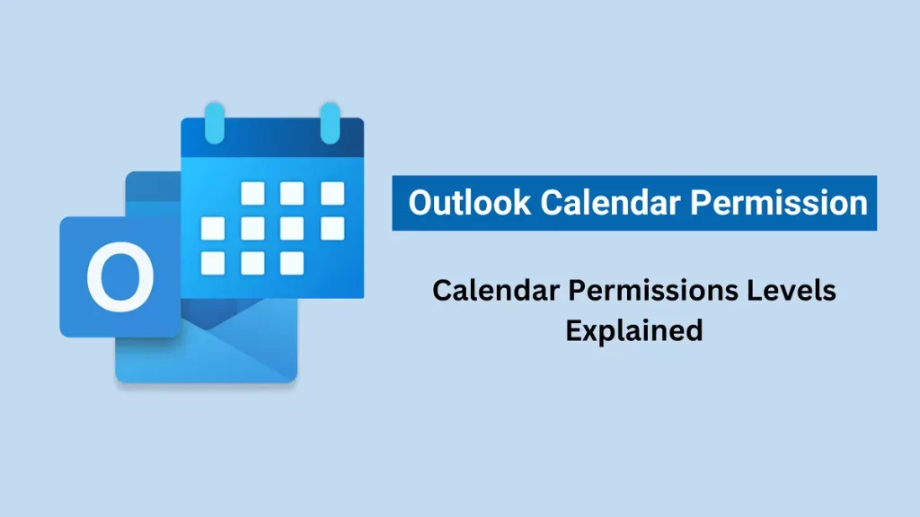 Outlook calendar permissions Explained Banner Image