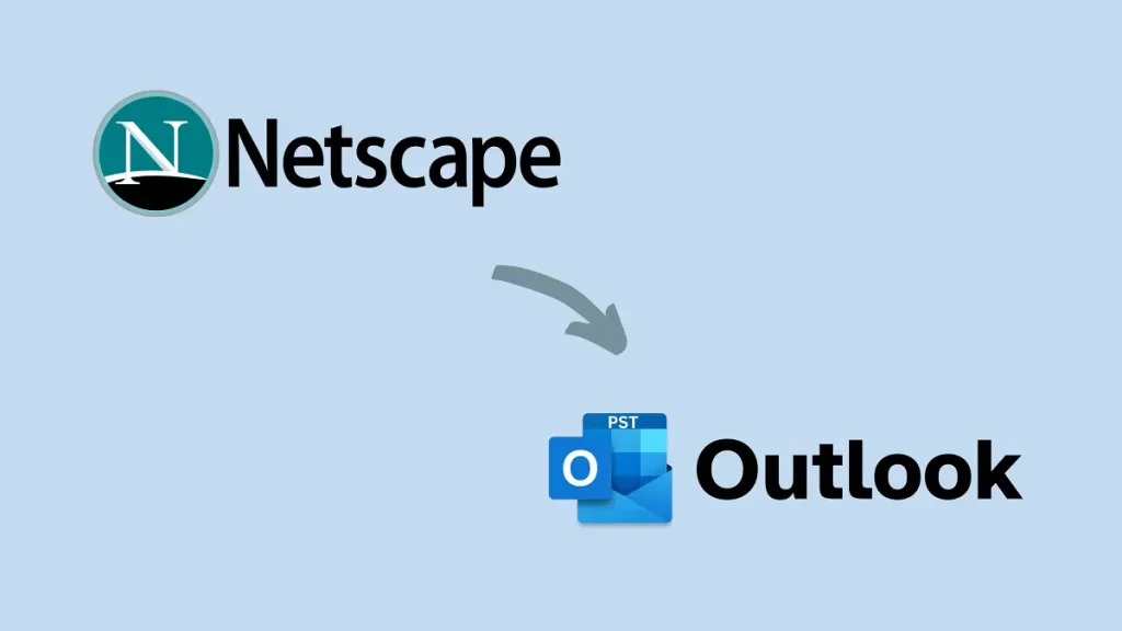 export Netscape to PST (Outlook) format banner image