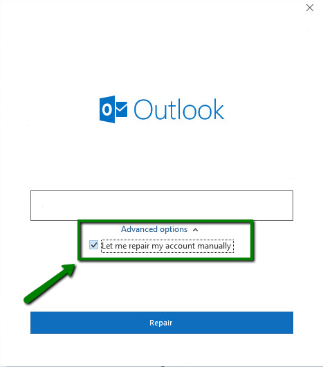 Use Outlook Advanced Option. Add Cpanel Webmail email account