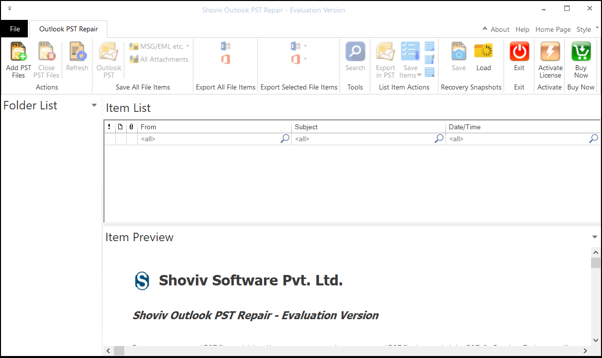 PST to MSG Converter