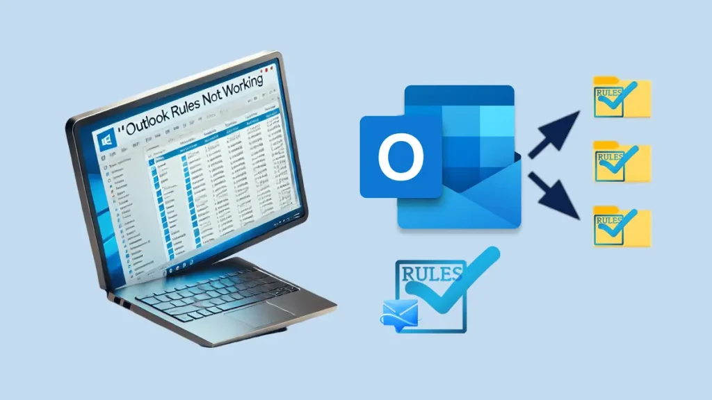 Outlook Rules Not Working Automatically. Featured image