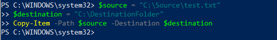 Using PowerShell Variable for Dynamic Paths6