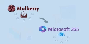Transfer/Migrate/Export Mulberry Mail to Office 365 Primary Mailbox blog banner image