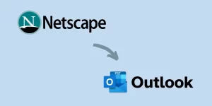 export Netscape to PST (Outlook) format banner image
